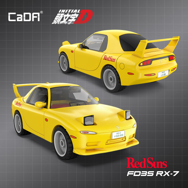 Brick CaDA Initial D 1:35 Series C55016W-C55018W CaDA Doublee_CaDA