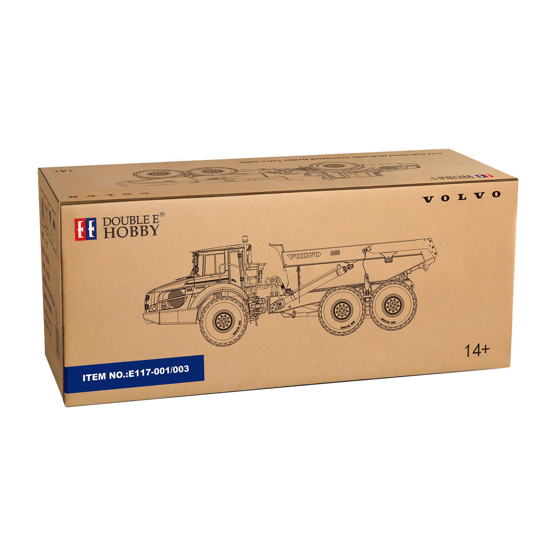 RC Model VOLVO Hauler A40G Metal Made Model | E117-003 DoubleE Hobby Doublee_CaDA