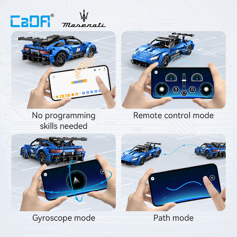 Brick Cada 1:14 Maserati GT2 C57013W CaDA Doublee_CaDA