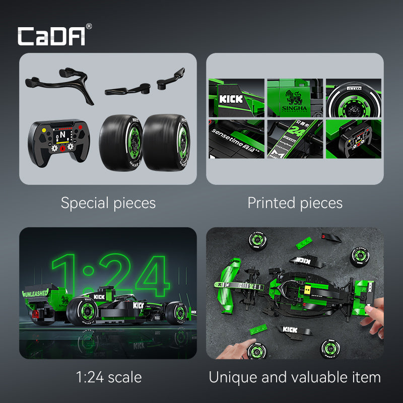 Brick CaDA KICK Sauber F1 Team C44 C55032W Doublee_CaDA Doublee_CaDA
