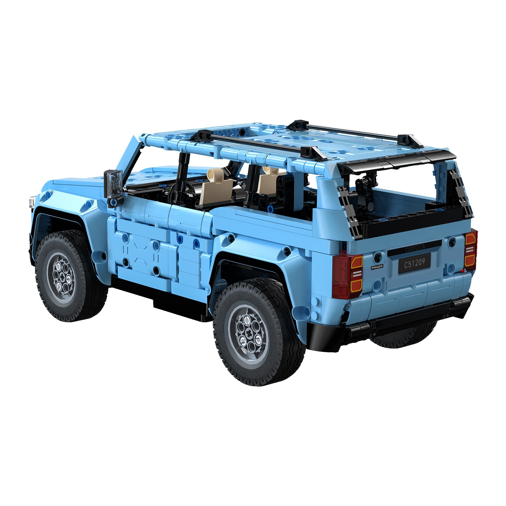 CaDA Bricks 1: 14 TOYOTA PRADO C51209W – Doublee_CaDA