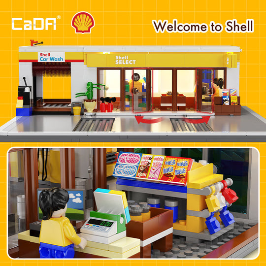 Brick CaDA Shell Retail Station C66026W Doublee_CaDA Doublee_CaDA