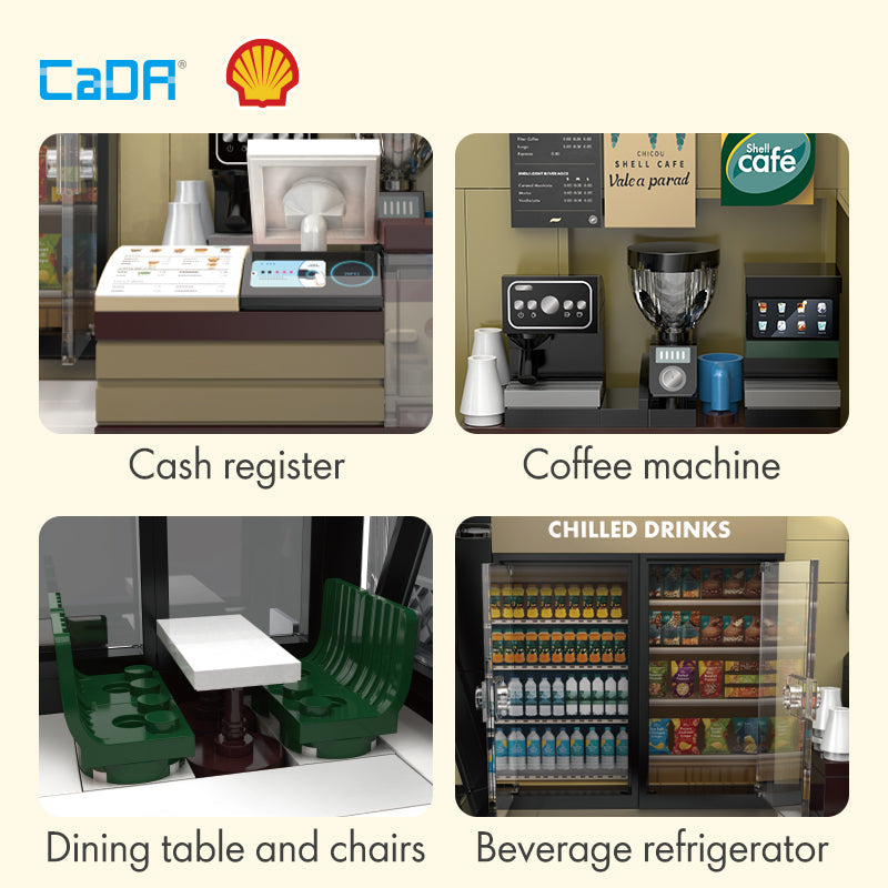 Brick CaDA Shell Cafe C66033W Doublee_CaDA Doublee_CaDA