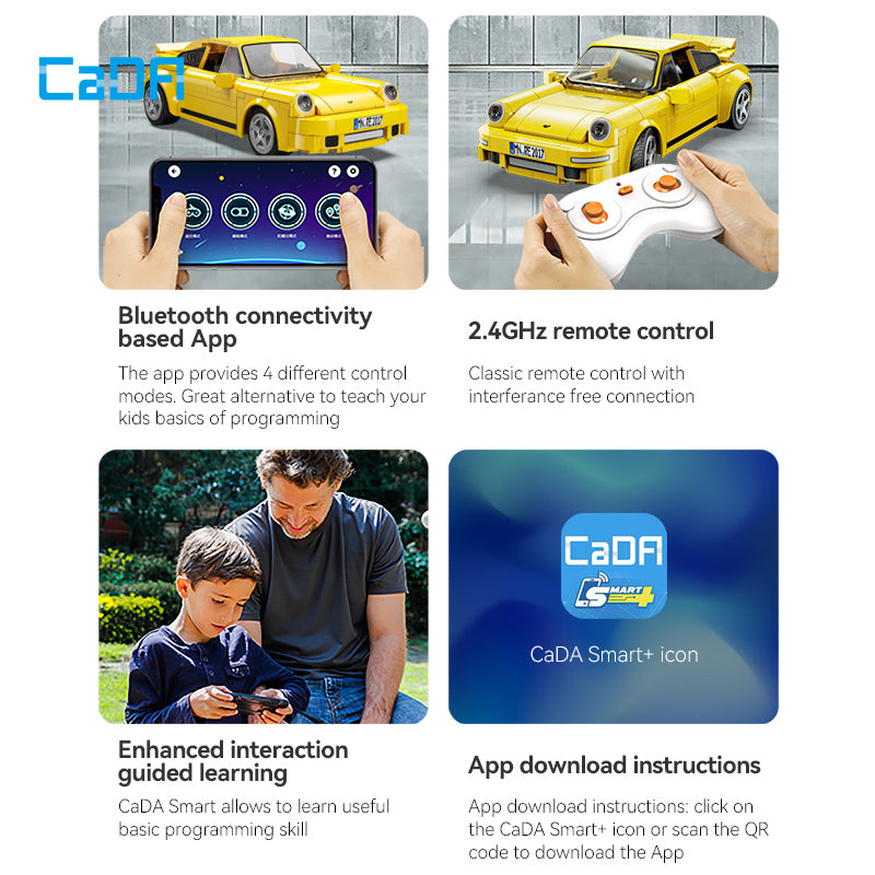 Brick CaDA RUF CTR 2017 Yellowbird C51079W Doublee_CaDA Doublee_CaDA