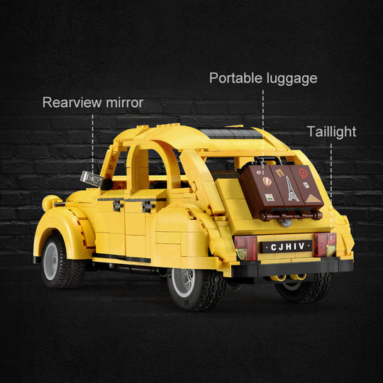 Brick CaDA bricks 1:12 Citroen 2CV | C61026W CaDA Doublee_CaDA