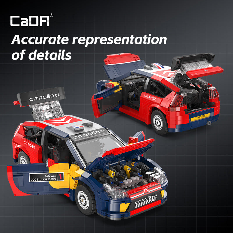 Brick CaDA 2008 Citroen C4 WRC C62005W Doublee_CaDA Doublee_CaDA