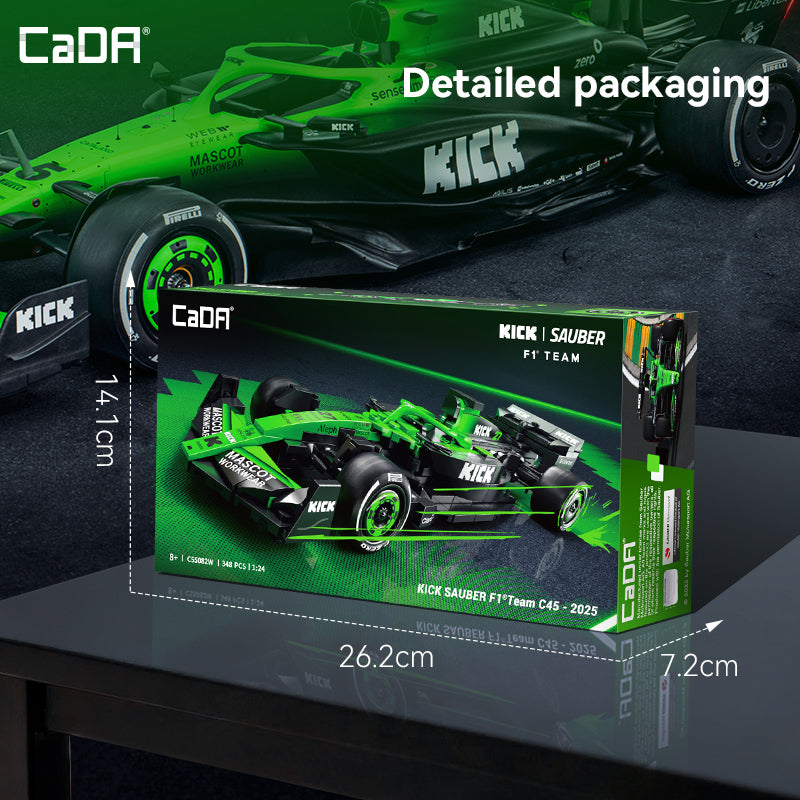 Brick CaDA 1:24 KICK SAUBER F1 Team C45 C55082W CaDA Doublee_CaDA