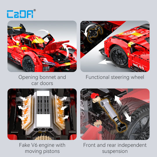 Brick CaDA Blazing Flame C63008W Doublee_CaDA Doublee_CaDA