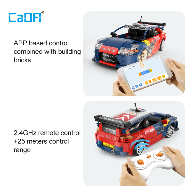 Brick CaDA Citroen C4 WRC C51078W CaDA Doublee_CaDA