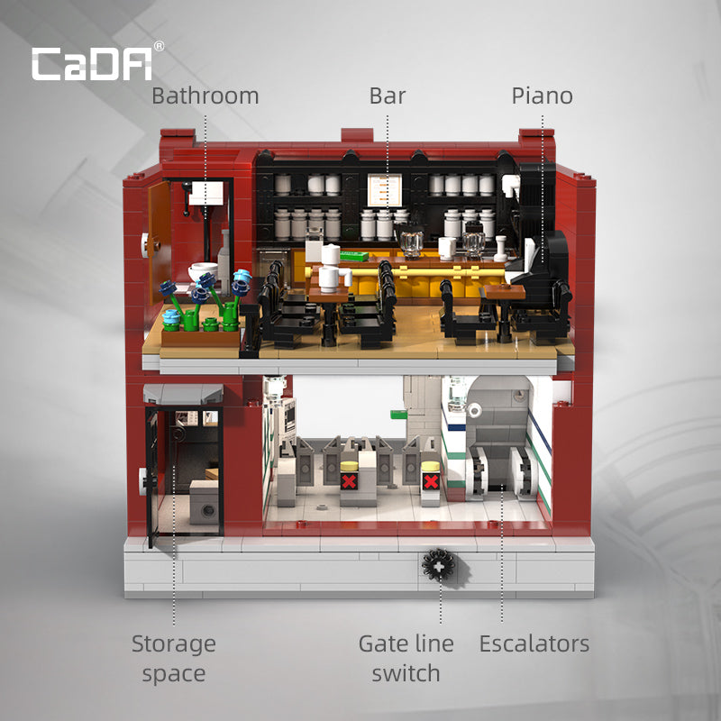 London Underground Station C66008W - Building | DoubleE CaDA – Doublee_CaDA