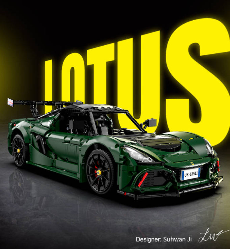 Brick CaDA 1:8 Lotus Cars Exige Cup 430 1:8 Technic C61511W CaDA Doublee_CaDA