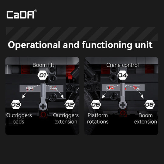 CaDA Master Military Crane Truck C61507W Doublee_CaDA Doublee_CaDA