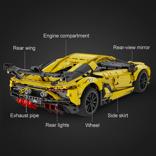 Brick CaDA LP700 Sports Car C63004W CaDA Doublee_CaDA