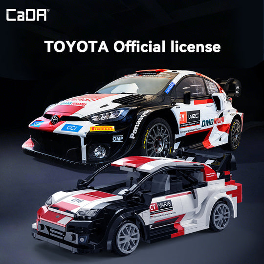 Brick CaDA 1:20 TOYOTA Racing Cars C51096W C51098W CaDA Doublee_CaDA
