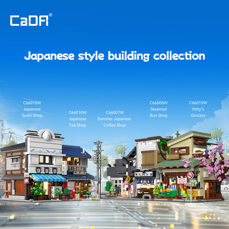 Brick CaDA Japanese Sushi Shop C66018W Doublee_CaDA Doublee_CaDA