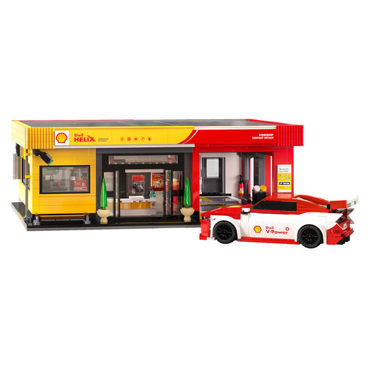 CaDA Bricks Shell Service Station C66025W