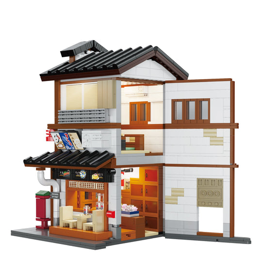 Brick CaDA Buildings Japanese Lzakaya C66019W CaDA Doublee_CaDA
