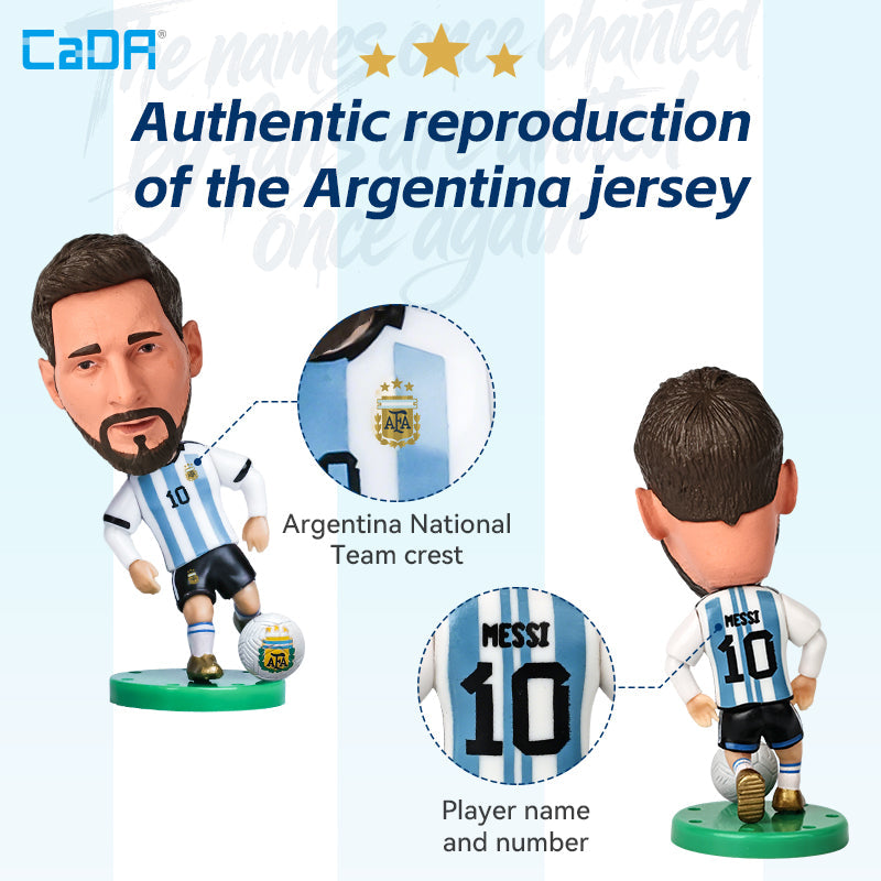 Brick CaDA Argentina National Team Figure Messi C56054W Doublee_CaDA Doublee_CaDA