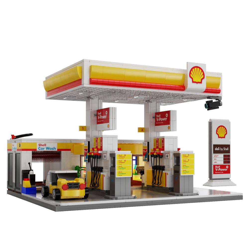 Brick CaDA Shell Retail Station C66026W Doublee_CaDA Doublee_CaDA
