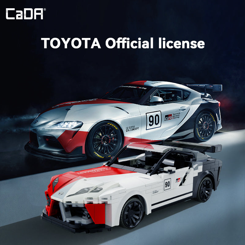 CaDA 1:20 TOYOTA Racing Cars C51096W C51098W – Doublee_CaDA