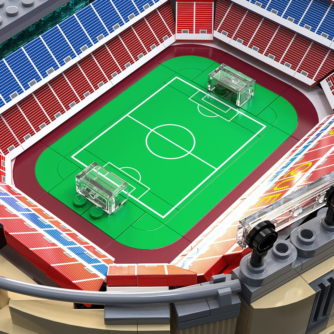 camp nou lego CaDA FC Barcelona Spotify Camp Nou – Ultimate Modular Stadium Building – Doublee_CaDA