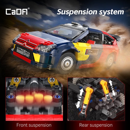 Brick CaDA 2008 Citroen C4 WRC C62005W Doublee_CaDA Doublee_CaDA