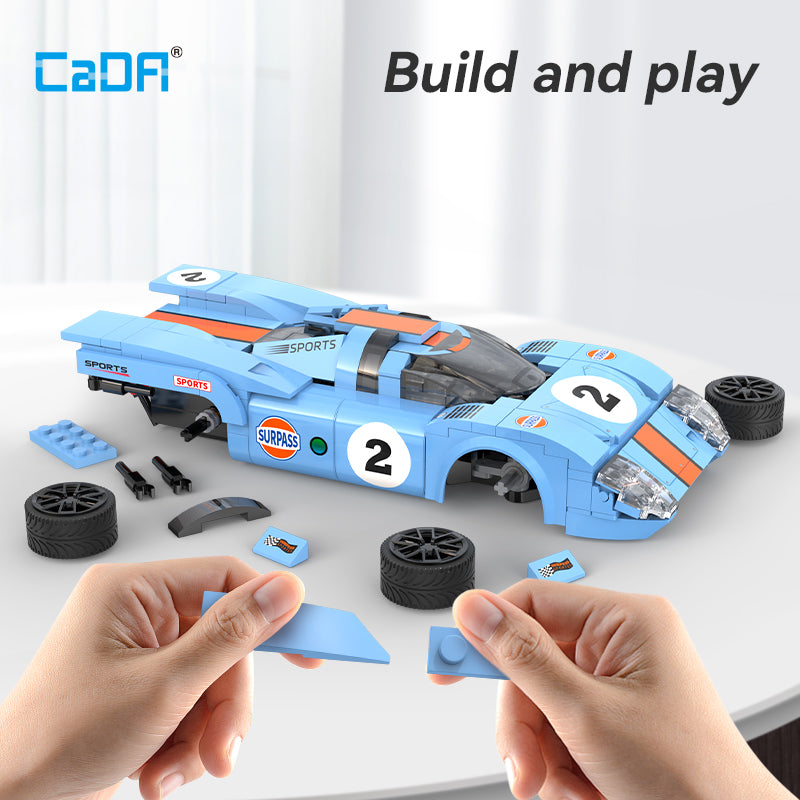 Brick CaDA Azure Storm C51076W Doublee_CaDA Doublee_CaDA