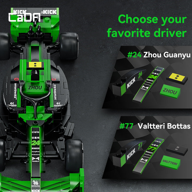 Brick CaDA KICK Sauber F1 Team C44 C55032W Doublee_CaDA Doublee_CaDA