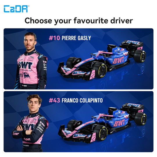 Brick CaDA 1:24 BWT ALPINE FORMULA ONE TEAM™️ A525 C55024W CaDA Doublee_CaDA