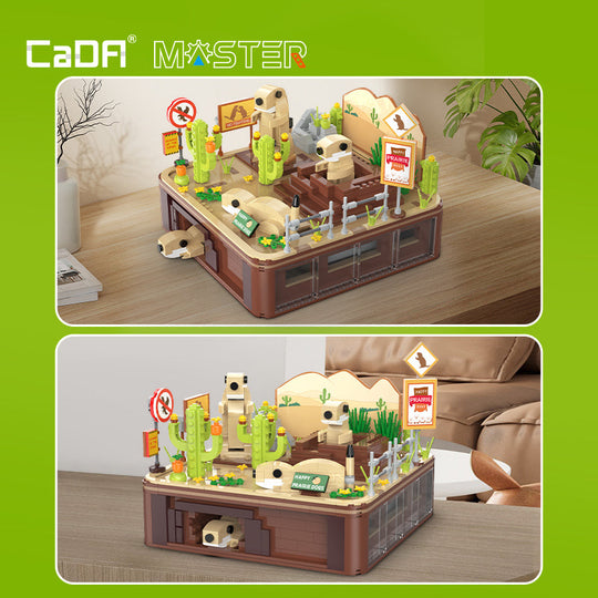 Brick CaDA Master Steam Series Prairie Dogs Kinetic C71008W CaDA Doublee_CaDA
