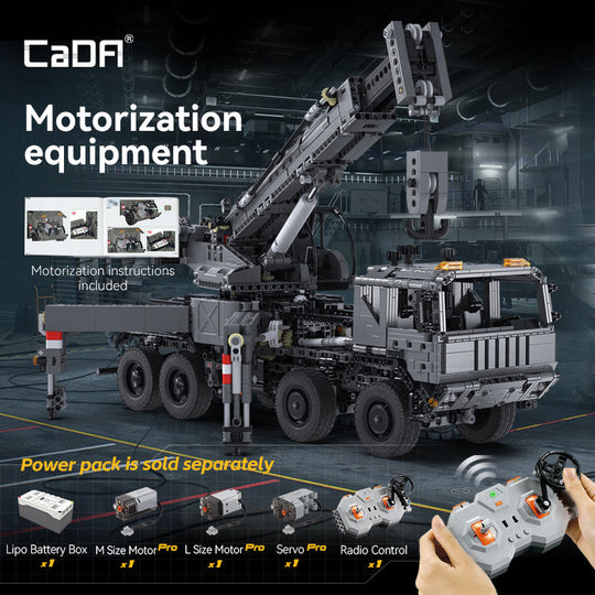 CaDA Master Military Crane Truck C61507W Doublee_CaDA Doublee_CaDA