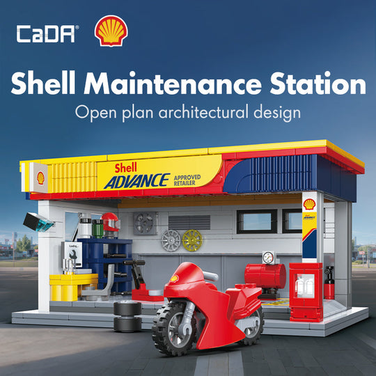 Brick CaDA Shell Maintenance Station C66034W Doublee_CaDA Doublee_CaDA