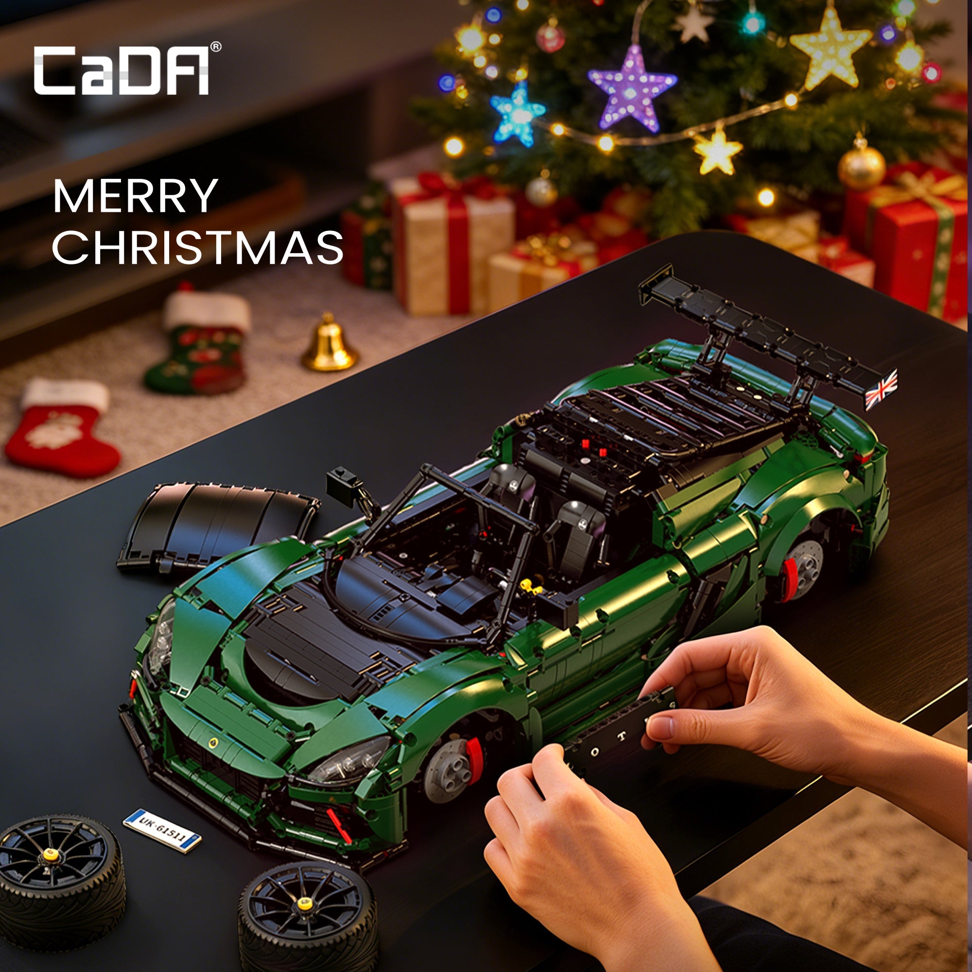 LOTUS様 CaDA 1:8 Lotus Cars Exige Cup 430 1:8 Technic C61511W – Doublee_CaDA