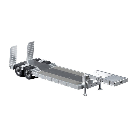 RC Model All metal low flatbed trailer E012 DoubleE Hobby Doublee_CaDA