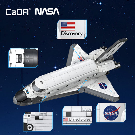 Brick Cada 1:80 NASA Space Shuttle Discovery C56052W CaDA Doublee_CaDA