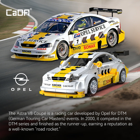 Brick Cada 1:24 Sports Cars C55034W C55035W C55036W CaDA Doublee_CaDA