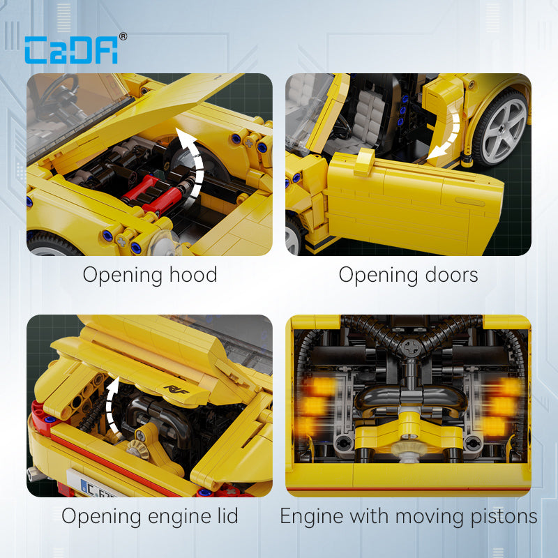 Brick CaDA RUF CTR Yellowbird C62003W CaDA Doublee_CaDA