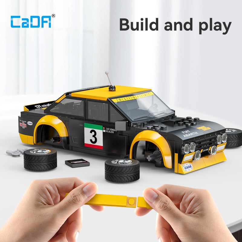 Brick CaDA Fiat Abarth 131 C51092W Doublee_CaDA Doublee_CaDA