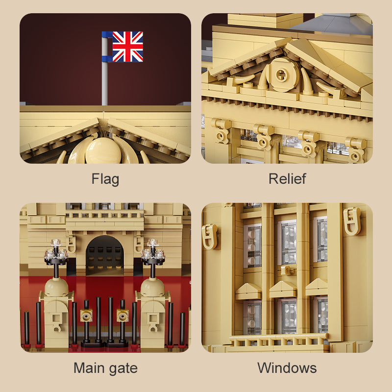 Toys & Games CaDA Buckingham Palace C61501W Doublee_CaDA Doublee_CaDA