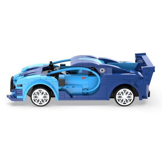Brick CaDA Blue Race Car C51073W Doublee_CaDA Doublee_CaDA