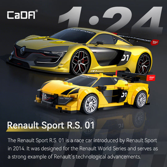 CaDA 1:24 Renault Series Doublee_CaDA Doublee_CaDA