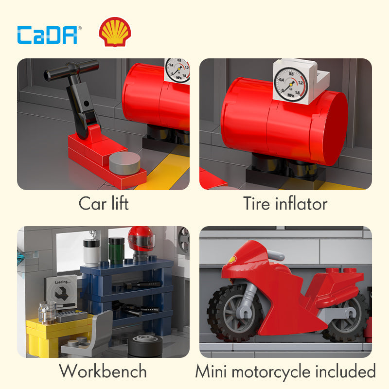 Brick CaDA Shell Maintenance Station C66034W Doublee_CaDA Doublee_CaDA