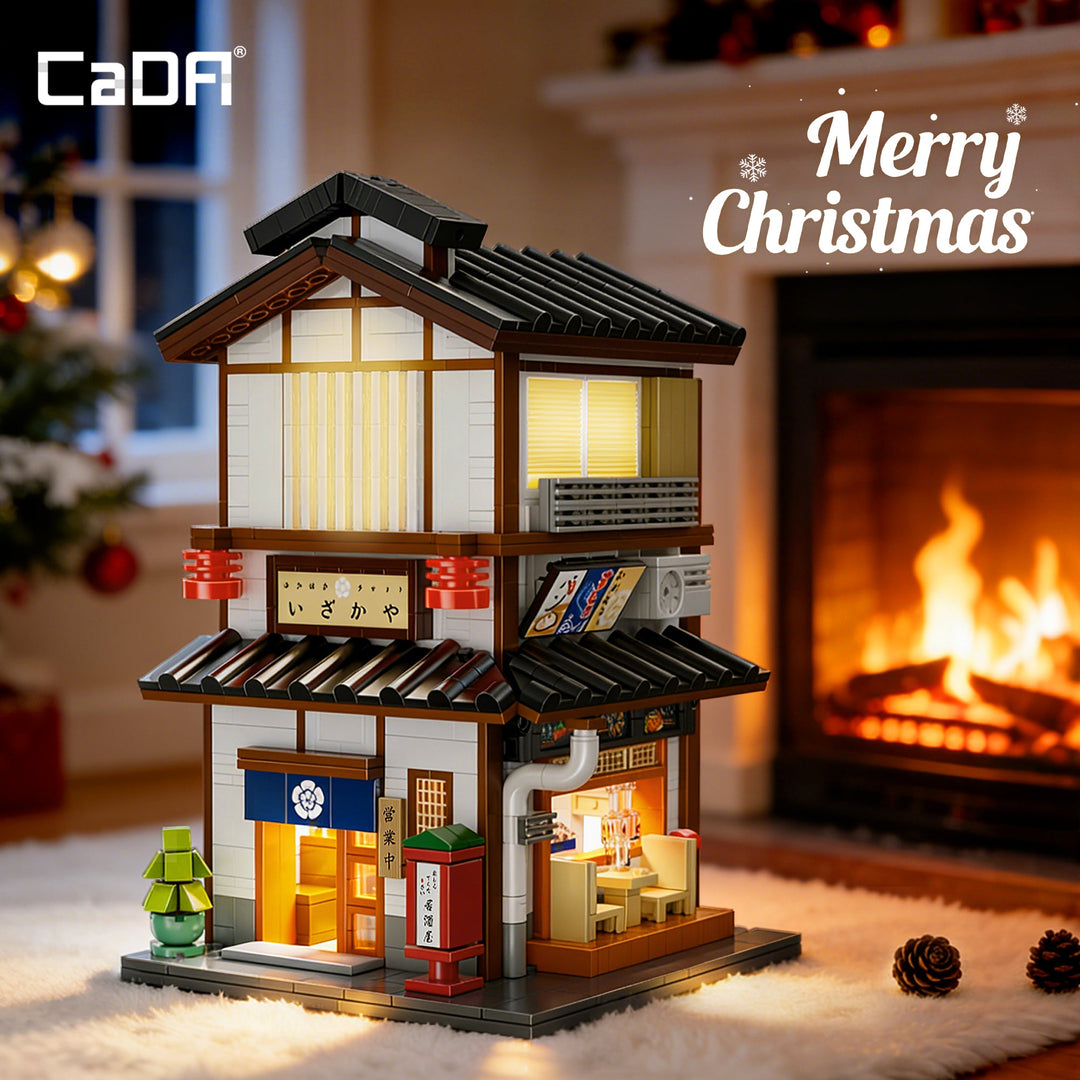 Brick CaDA Buildings Japanese Izakaya C66019W CaDA Doublee_CaDA