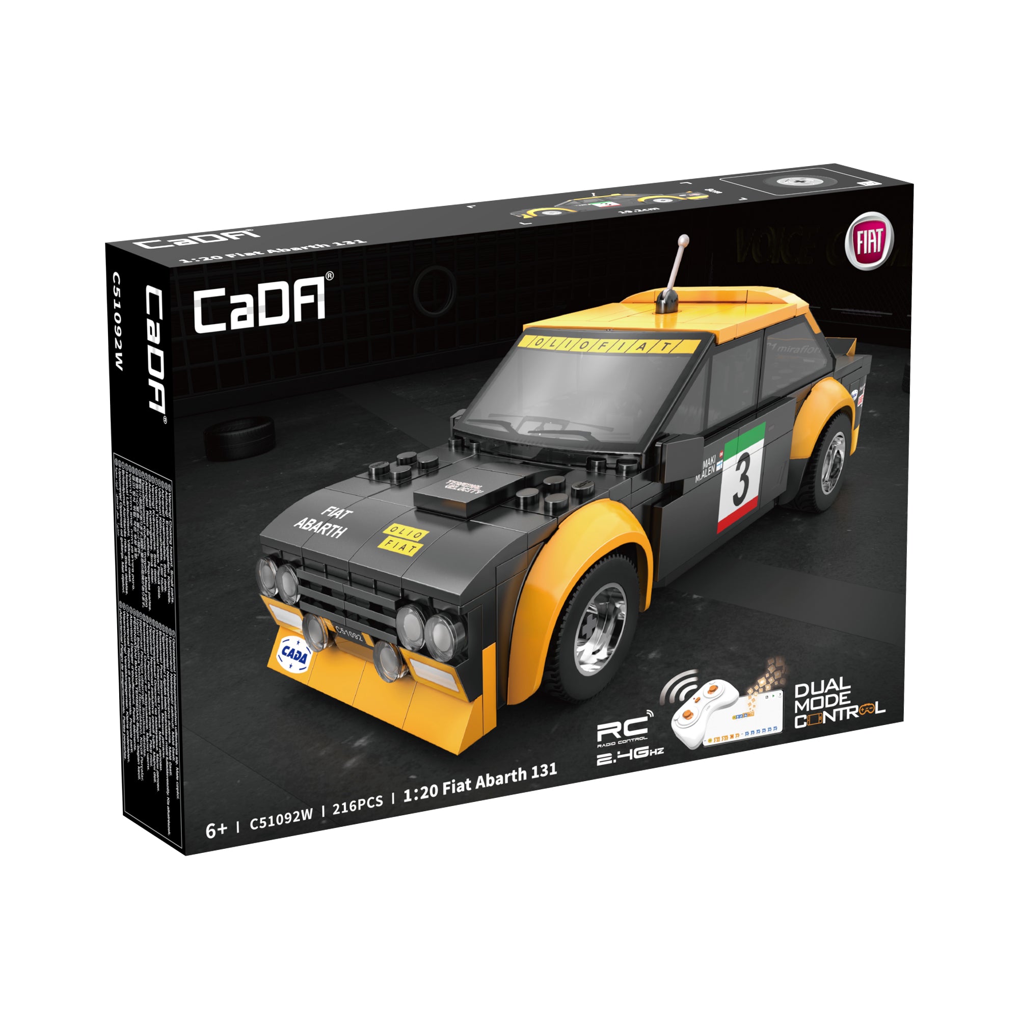 CaDA Fiat Abarth 131 C51092W