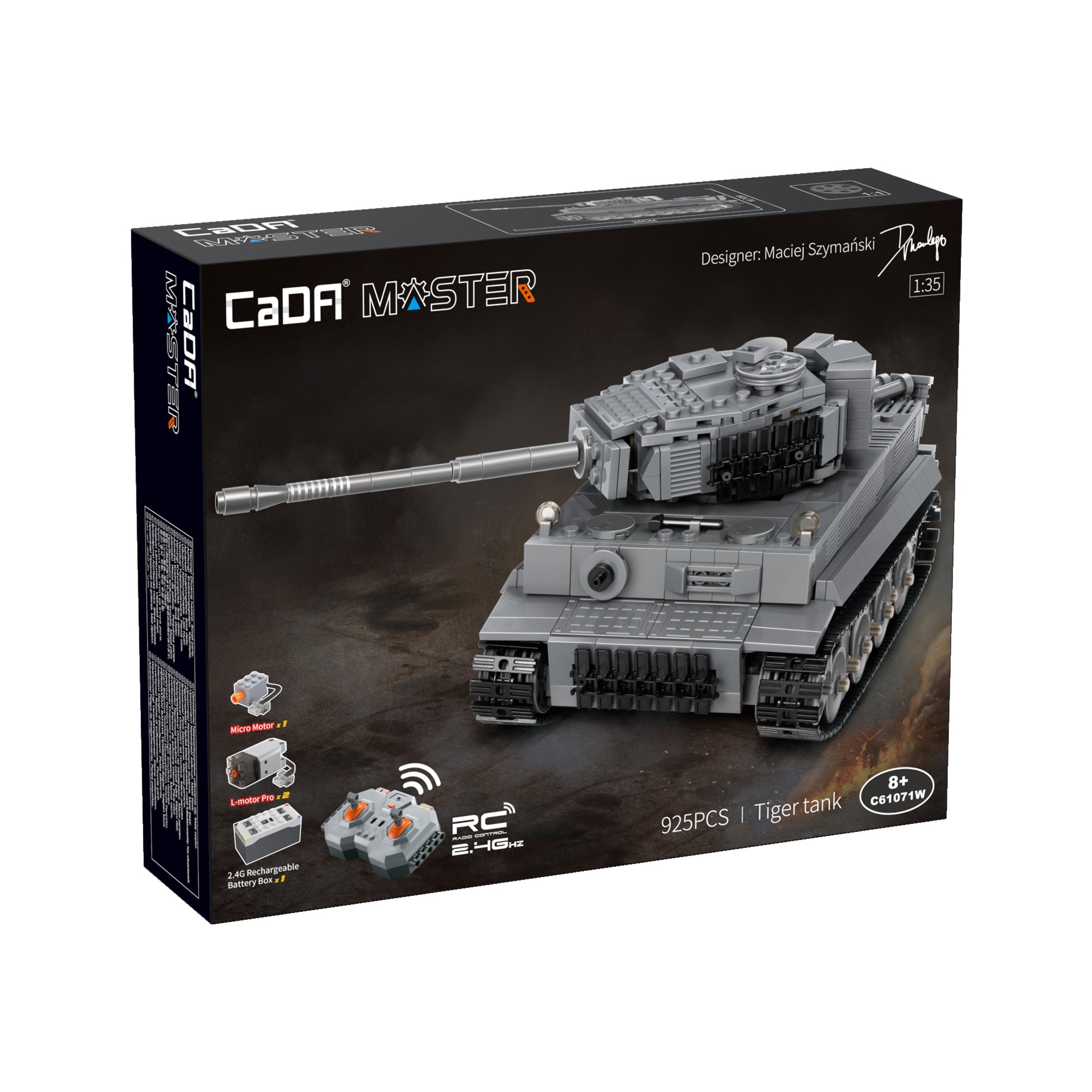 CaDA Tiger Tank C61071W