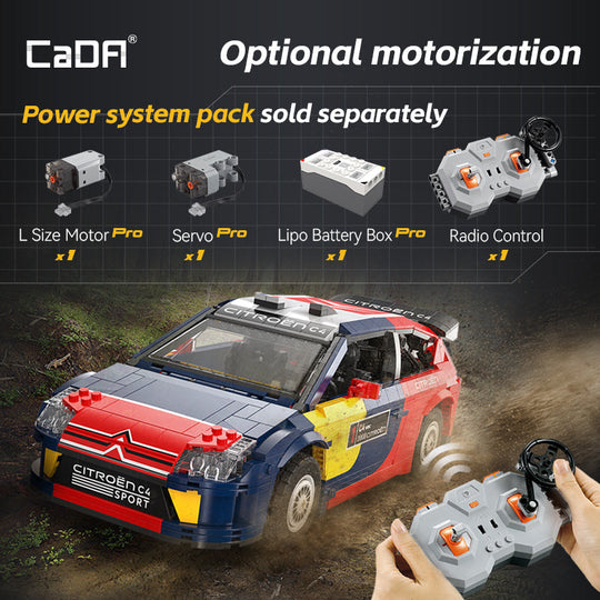 Brick CaDA 2008 Citroen C4 WRC C62005W Doublee_CaDA Doublee_CaDA