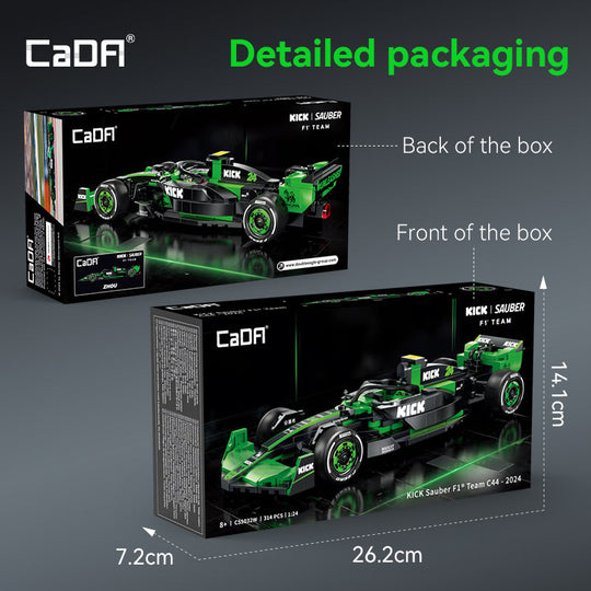 Brick CaDA KICK Sauber F1 Team C44 C55032W Doublee_CaDA Doublee_CaDA