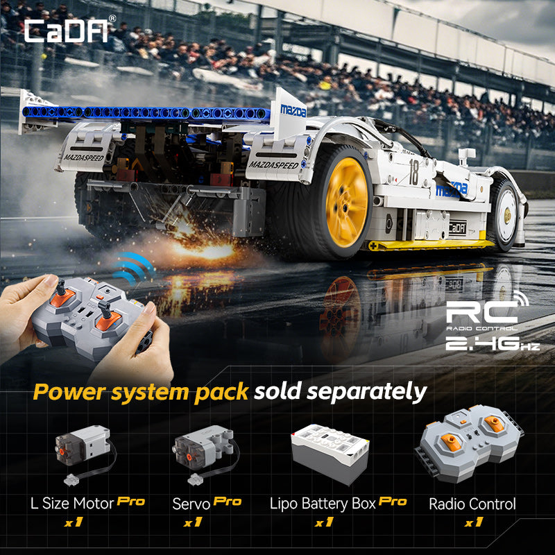 Brick CaDA 1:10 Mazda 787B C63007W Doublee_CaDA Doublee_CaDA