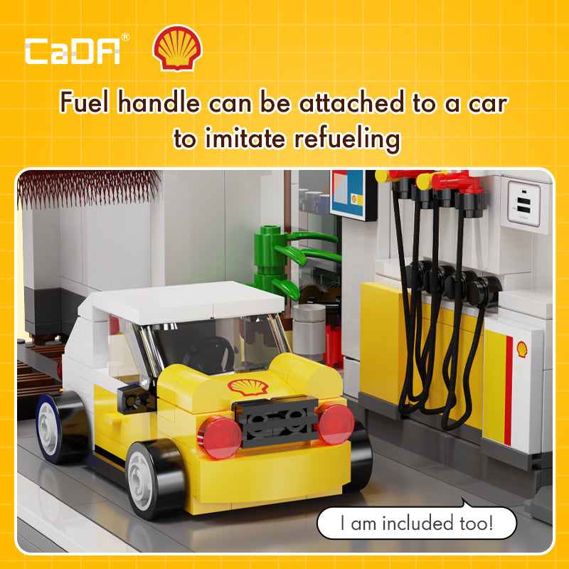 Brick CaDA Shell Retail Station C66026W Doublee_CaDA Doublee_CaDA