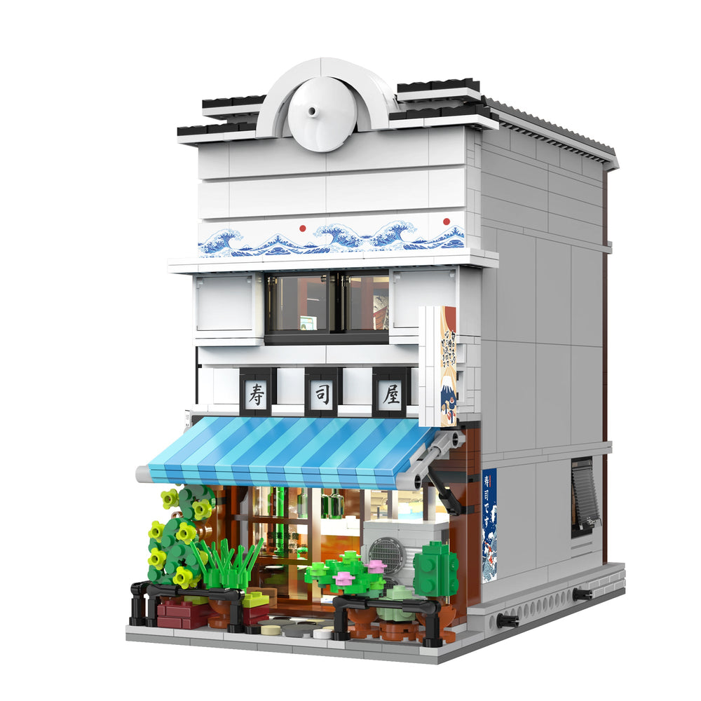 Brick CaDA Japanese Sushi Shop C66018W Doublee_CaDA Doublee_CaDA